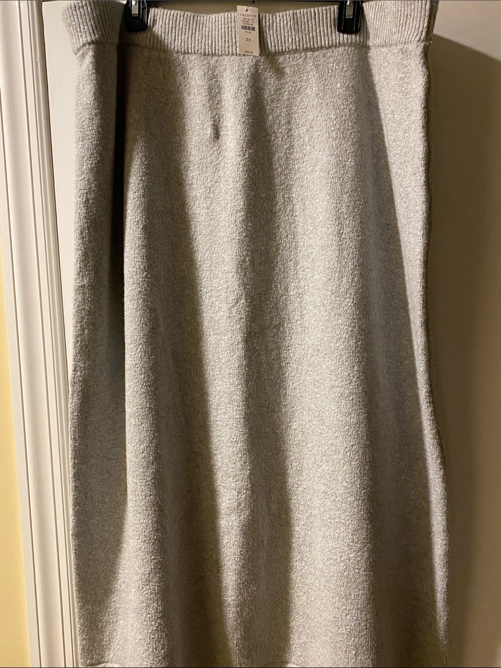 Talbots Cotton Stretch Butter Soft Stretch Waistband Skirt NWT